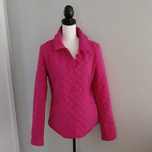 Reversible quilted jacket!